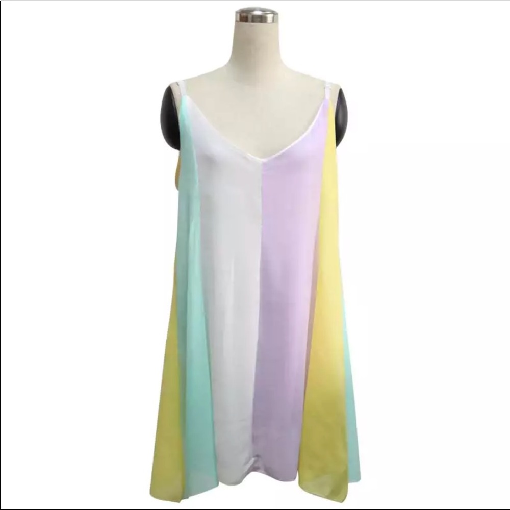 🆕 2018 RAINBOW SUNDRESS!! COLORS ARE NEW !!💃🌈🍭